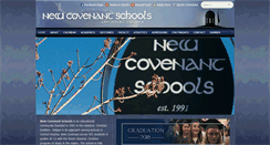 Desktop Screenshot of newcovenantschools.org